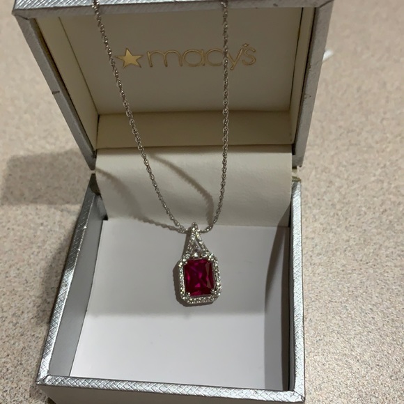 Macy's Accessories - Gorgeous sterling silver pendant.